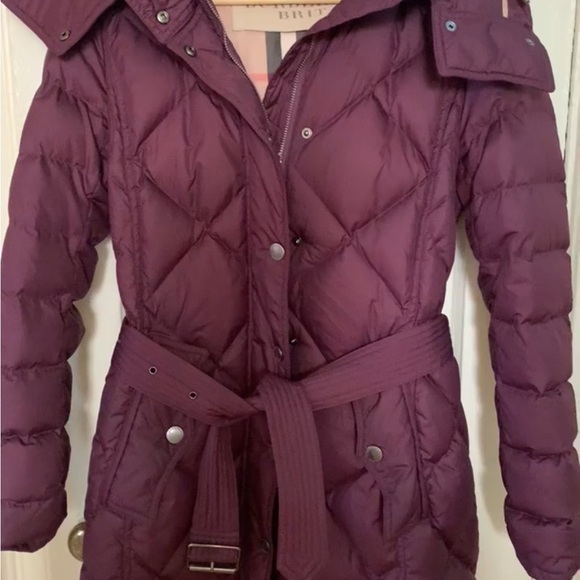 Burberry Women's Quilted Puffer Down Coat - Picture 3 of 11